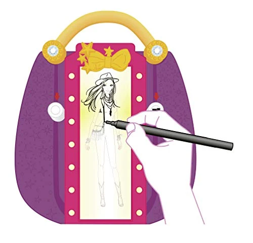 Ravensburger - Fashion Designer, Crea la tua Collezione di Moda, Gioco Creativo per Disegnare, Bambini 6+ Anni