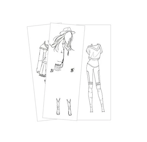 Ravensburger - Fashion Designer, Crea la tua Collezione di Moda, Gioco Creativo per Disegnare, Bambini 6+ Anni