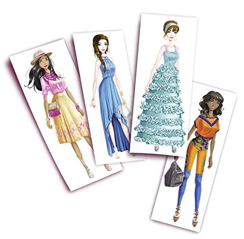 Ravensburger - Fashion Designer, Crea la tua Collezione di Moda, Gioco Creativo per Disegnare, Bambini 6+ Anni