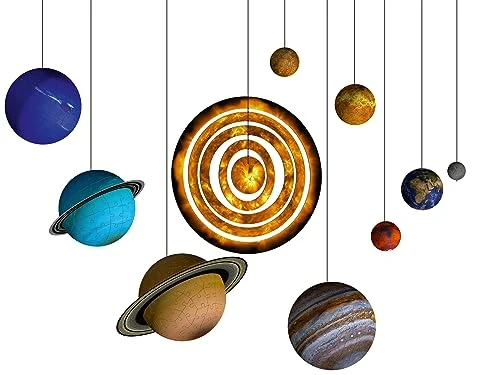 Ravensburger - Puzzle 3D, Sistema Planetario, Età Consigliata 6+, 540 Pezzi