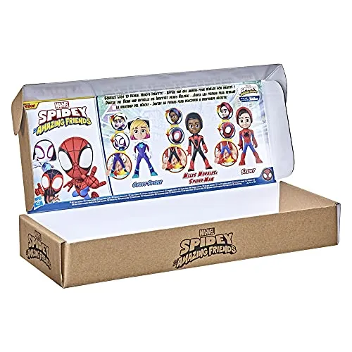 Marvel Spidey And His Amazing Friends, Confezione Multipla di Eroi maschiati da 10 cm, per Bambini dai 3 Anni in su [Esclusivo Amazon]