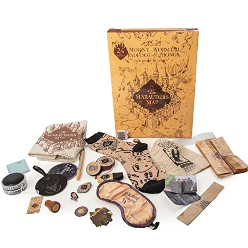 Cinereplicas Harry Potter - La Mappa del Malandrino Calendario dell'Avvento 2023 - Licenza ufficiale