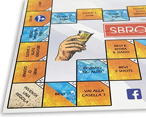 Sbronzopoli, il gioco dove bevi per... Ricordare, per 6 giocatori