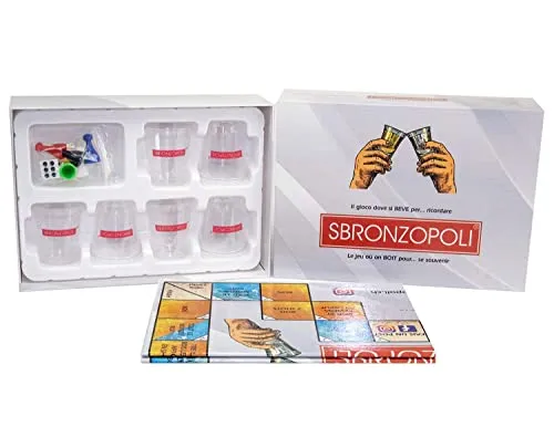 Sbronzopoli, il gioco dove bevi per... Ricordare, per 6 giocatori