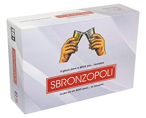Sbronzopoli, il gioco dove bevi per... Ricordare, per 6 giocatori
