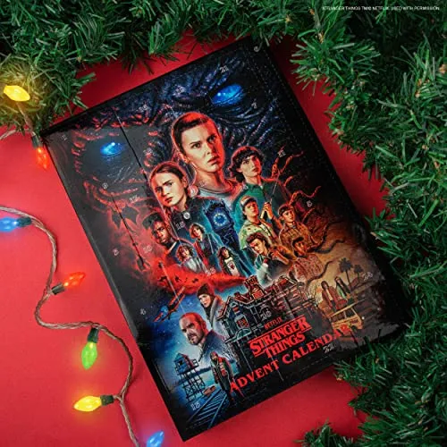 Cinereplicas Stranger Things - Stranger Things Calendario dell'Avvento 2023 - Licenza ufficiale