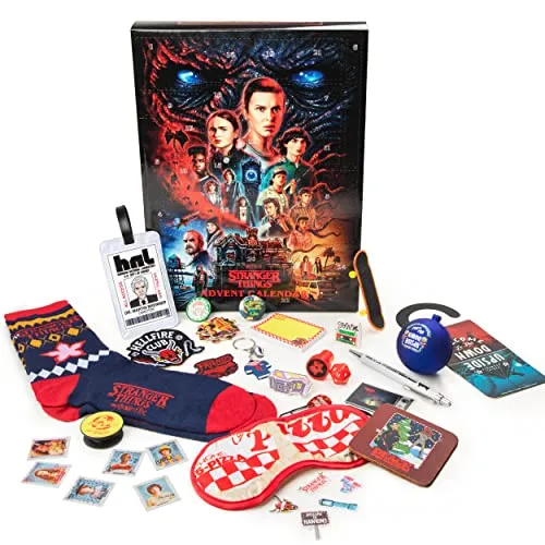 Cinereplicas Stranger Things - Stranger Things Calendario dell'Avvento 2023 - Licenza ufficiale