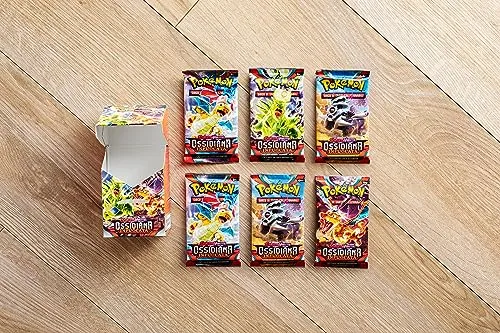 Pokémon Confezione di buste dell’espansione Scarlatto e Violetto - Ossidiana Infuocata del GCC Pokémon (6 buste di espansione), edizione in italiano