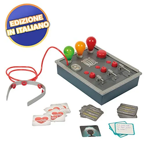 PLAY FUN BY IMC TOYS Macchina Delle Bugie, In Italiano, Gioco Bugie e Verità, Gioco da Tavolo per Bambini e Adulti da 8 Anni in Su