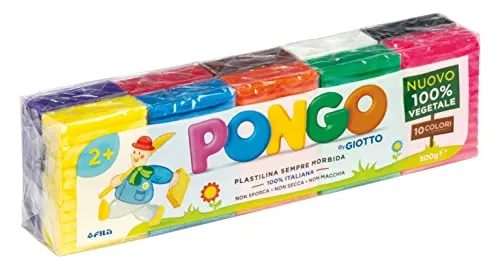Giotto Pongo 500G 10 Colori Ass