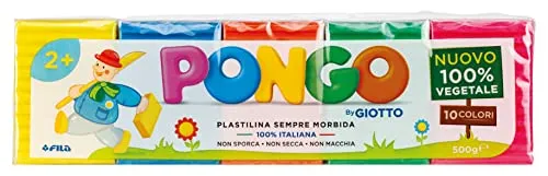 Giotto Pongo 500G 10 Colori Ass