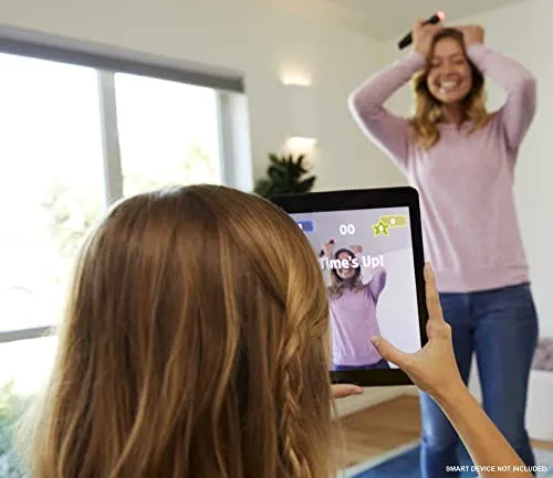 Pictionary Air - Gioco da disegnare con penna luminosa e carte indizio, con connessione per dispositivi smart, gioco e idea regalo per tutta la famiglia, giocattolo per bambini, 8+ anni, GPR22