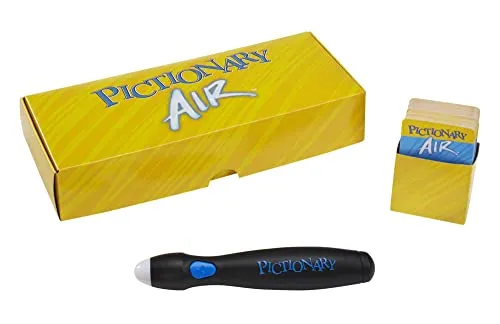 Pictionary Air - Gioco da disegnare con penna luminosa e carte indizio, con connessione per dispositivi smart, gioco e idea regalo per tutta la famiglia, giocattolo per bambini, 8+ anni, GPR22
