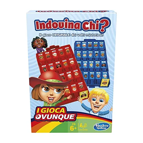 Hasbro Gaming Indovina Chi Gioco in Scatola, dai 6 Anni in su, Multicolore