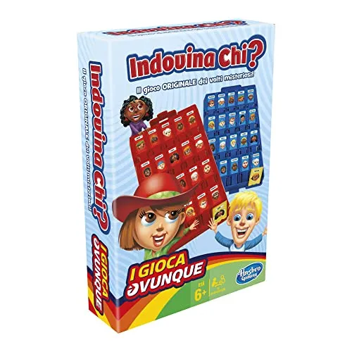 Hasbro Gaming Indovina Chi Gioco in Scatola, dai 6 Anni in su, Multicolore