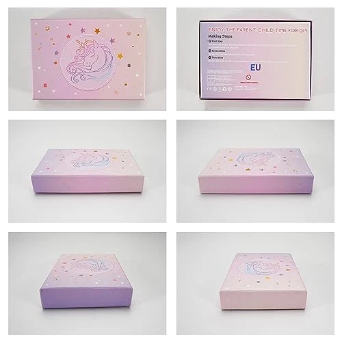 BIIB Regalo Bambina 5-12 Anni, Kit Braccialetti Fai Da Te Bambina, Crea Braccialetti Bambina, Giochi Bambina 6 7 8 9 10 Anni Femmina, Unicorno Bambina Regalo Compleanno Ragazza, Idee Regalo Natale