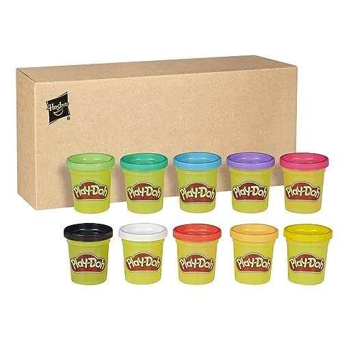 Hasbro Play-Doh - Case Of Colours (10 Colori Di Pasta Da Modellare Inclusi)