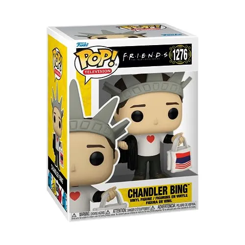 Funko Pop! TV: Friends - New York Chandler Bing - Figura in Vinile da Collezione - Idea Regalo - Merchandising Ufficiale - Giocattoli per Bambini e Adulti - TV Fans - Figura per i Collezionisti