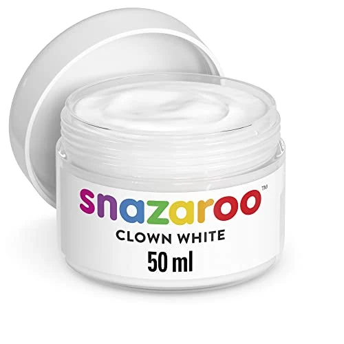 Snazaroo Clown Wei Trucco 50ml, Clown Bianco, Medium