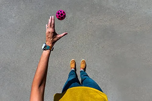 Waboba- Moon Bouncing Ball, Colore Viola, AZ-321-P