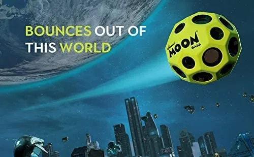 Waboba- Moon Bouncing Ball, Colore Viola, AZ-321-P