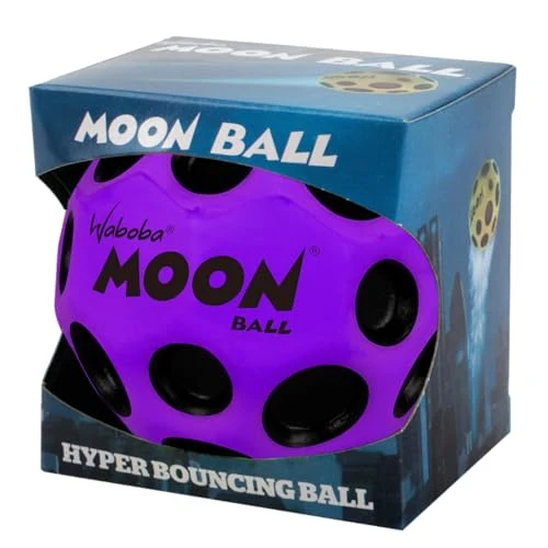 Waboba- Moon Bouncing Ball, Colore Viola, AZ-321-P