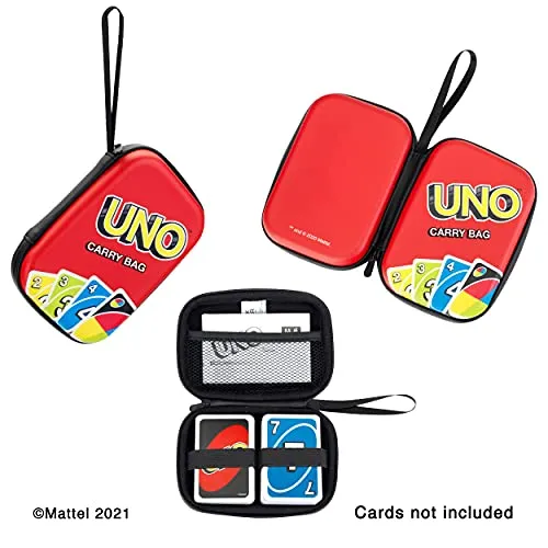 Theo Klein 5901 UNO Carrying Bag I Practical Playing Card Bag for on the go I Protects Cards from Moisture and Dust I Toys for Children Aged 3 and over
