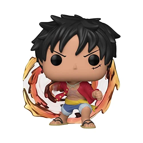 Funko Pop! Animation: One Piece - Red Hawk Luffy - Si Illumina Al Buio - Chase - Figura in Vinile da Collezione - Idea Regalo - Merchandising Ufficiale - Giocattoli per Bambini e Adulti