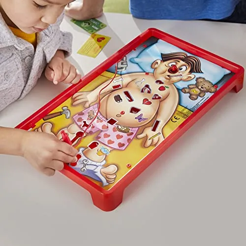 Hasbro Gaming L'Allegro Chirurgo, Gioco In Scatola, dai 6 Anni in Su, Multicolore, 39 x 4 x 24.1 cm