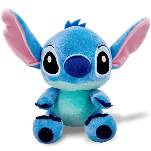 Peluche Stitch, Peluche di 18 cm, Da 1 Anno Consigliato, Peluche di Lilo e Stitch Ideale Come Regalo per Natale e per I Compleanni Dei Bambini