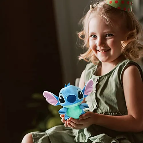 Peluche Stitch, Peluche di 18 cm, Da 1 Anno Consigliato, Peluche di Lilo e Stitch Ideale Come Regalo per Natale e per I Compleanni Dei Bambini