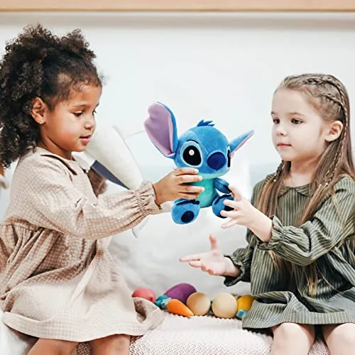 Peluche Stitch, Peluche di 18 cm, Da 1 Anno Consigliato, Peluche di Lilo e Stitch Ideale Come Regalo per Natale e per I Compleanni Dei Bambini