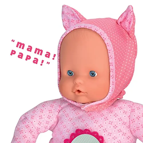 Nenuco Soft - 5 Funzioni, Come Un Vero Bimbo: Piange, Ride Dice Mamma e Papà, Fa I Suoni Del Ciuccio E Può Mettere Il Dito In Bocca , Rosa, Famosa, 700014781