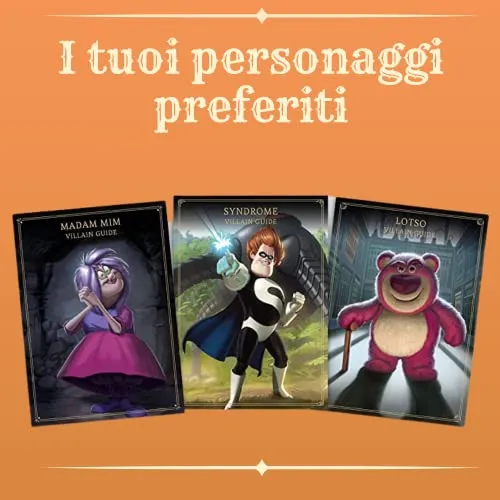 Ravensburger – Disney Villainous Bigger&Badder, Versione in Italiano, Gioco Di Strategia, Gioco Da Tavolo 2-3 Giocatori, 10+ Anni.