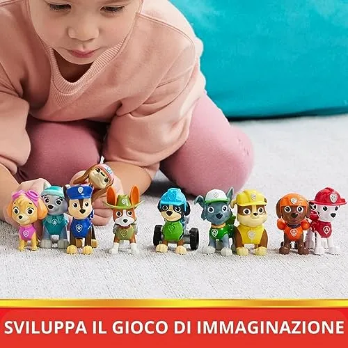 Paw Patrol, Confezione Regalo Anniversario 10 Anni, Personaggi Collezione, 10 Cuccioli Inclusi, Giochi Bambini dai 3 Anni in su