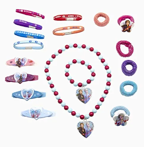Joy Toy- Disney Frozen 2 Set Accessori 18 pz, Multicolore, 19389