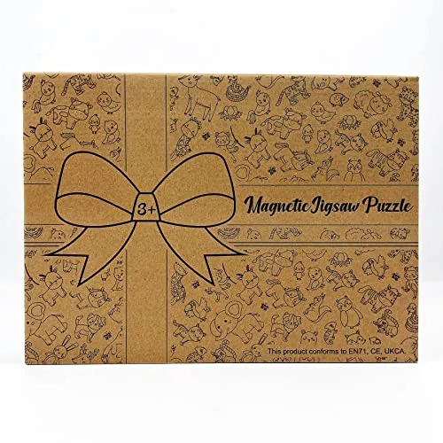 COOLJOY Giochi Montessori 2 Anni | Puzzle Magnetico Giochi Bambini 2 3 4 Anni | Animali Lavagna Magnetica per Bambini | Puzzle Regalo Bambino-Bambina 3 Anni