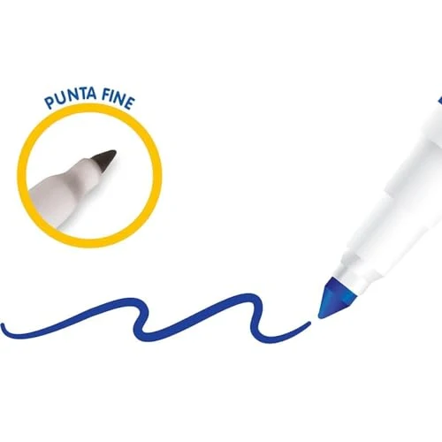 CRAYOLA Mini Kids – Pennarelli Lavabili con Punta Arrotondata, Confezione da 12 Pezzi in Colori Assortiti, Età Consigliata: 12 Mesi - 5 Anni