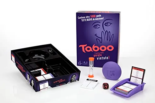 Taboo (Gioco in Scatola Hasbro Gaming, Versione in Italiano) Per Quattro O Più Giocatori Da 13 Anni In Su