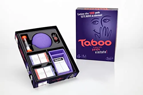 Taboo (Gioco in Scatola Hasbro Gaming, Versione in Italiano) Per Quattro O Più Giocatori Da 13 Anni In Su