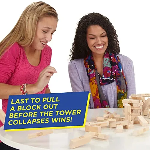 Hasbro Gaming Jenga Classic, Children's Game That Promotes The Speed of Reaction, from 6 Years