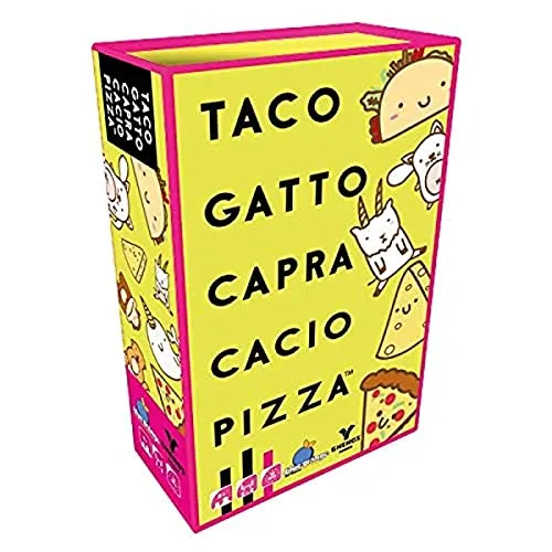 dV Giochi Taco Gatto Capra Cacio Pizza, GHE141, 6-99 anni