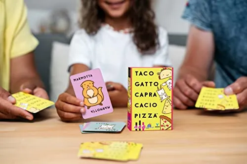 dV Giochi Taco Gatto Capra Cacio Pizza, GHE141, 6-99 anni