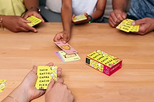 dV Giochi Taco Gatto Capra Cacio Pizza, GHE141, 6-99 anni