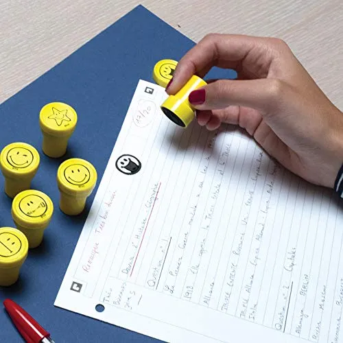 Aladine Smiley Stampo Easy, Colore Nero/Giallo, ALD-E26