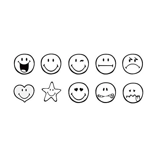 Aladine Smiley Stampo Easy, Colore Nero/Giallo, ALD-E26