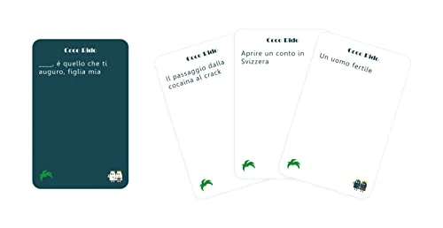 Asmodee: Coco Rido, Divertente Gioco da Tavolo per Adulti, Black Humor, 3-10 Giocatori, 18+ Anni, Edizione in Italiano