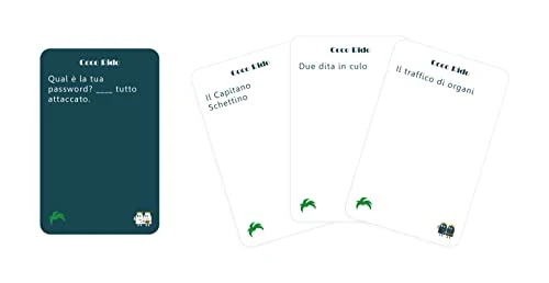 Asmodee: Coco Rido, Divertente Gioco da Tavolo per Adulti, Black Humor, 3-10 Giocatori, 18+ Anni, Edizione in Italiano