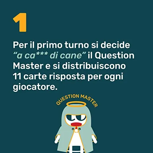 Asmodee: Coco Rido, Divertente Gioco da Tavolo per Adulti, Black Humor, 3-10 Giocatori, 18+ Anni, Edizione in Italiano