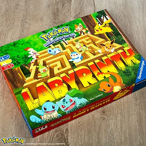Ravensburger – Pokemon Labyrinth, Gioco Da Tavolo, Da 2 a 4 Giocatori, 7+ Anni